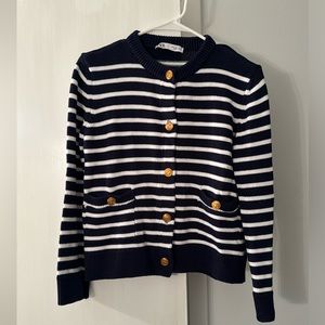 Zara Striped Cardigan